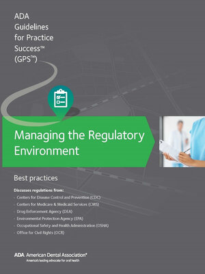 cover image of Managing the Regulatory Environment